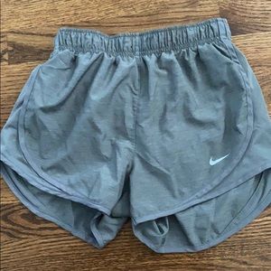 Gray Nike shorts